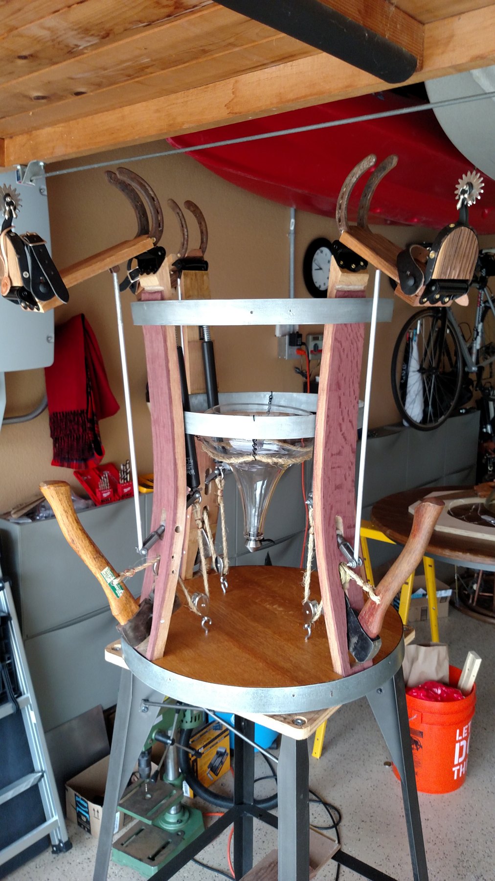 The mechanism taking shape